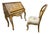 Late 20th Century Butler Specialty Company French Provincial Style Ladies Secretaire With Matching Chair For Sale