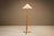 1940s Floor Lamp in Wood and Brass, Sweden, 1940s For Sale - Image 5 of 14