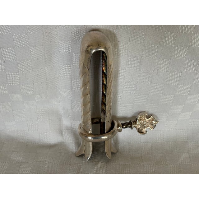 Late 19th Century Late 19th C Silverplate Roast Assist For Sale - Image 5 of 8