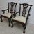 Chippendale 1980s Pair Drexel Mahogany Chippendale Ball Claw Dining Room Armchairs For Sale - Image 3 of 12