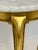 Gold 20th Century Regency Gilt Wood Marble Top Pedestal or Plant Stand For Sale - Image 8 of 12