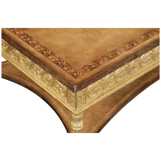 Wood George III Style Giltwood Coffee Table For Sale - Image 7 of 7