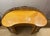 Wood Art Nouveau Ladies Writing Desk in Oak and Rattan with Vitrine Cabinets, 1910 For Sale - Image 7 of 10
