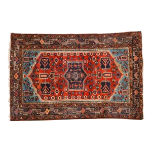 Vintage Tajabad Rug - 2'7" X 4'1"