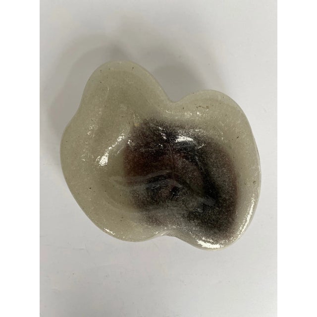 Vintage Mid Century Modern Ameba Glass Catchall or Ashtray For Sale In Austin - Image 6 of 6