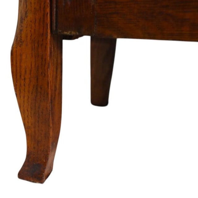 1910s Oversized Antique Hersee & Co. Oak 2-Door Bookcase Signed C1910 For Sale - Image 5 of 9