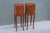 French 1930s Very Elegant Set of Two Narrow Rosewood French Louis XV Style Side Tables Nightstands. For Sale - Image 3 of 18