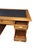 Wood Italian Oak Executive Desk with Leather Top, 1940s For Sale - Image 7 of 14