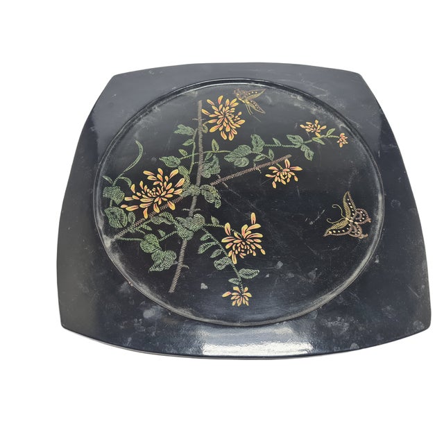 Japanese Lacquerware Tray, 1950s For Sale - Image 12 of 18