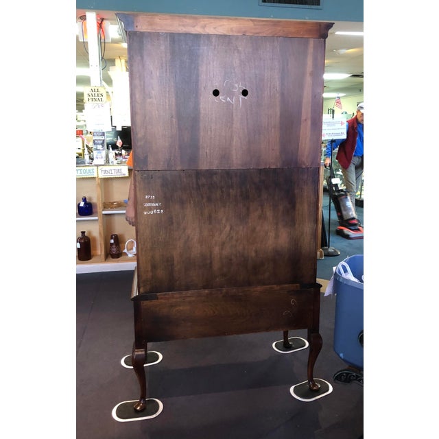 Late 20th Century Statton Furniture Vintage Armoire Tv Cabinet For Sale - Image 5 of 10