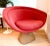 A stunning Warren Platner lounge chair for Knoll, coral Knoll boucle upholstery. Timeless, beautiful mid-century modern...