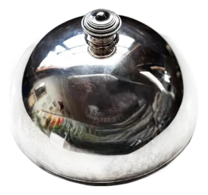 Vintage Christofle Silver-Plated Cloche: French Hotel Serving Dome