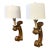 Wood Giltwood Wall Sconces With Shades For Sale