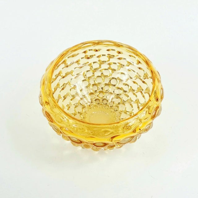 Mid-Century Modern Mid Century Murano Bubble Glass 'Lenti' Series Bowl by Ercole Barovier for Barovier & Toso, Italy, 1940s-1950s For Sale - Image 3 of 7