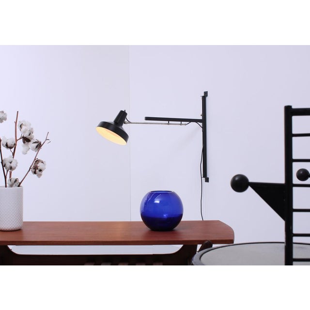 Mid-Century Modern Telescope Wall Light by Niek Hiemstra for Hiemstra Evolux, 1950s For Sale - Image 3 of 18