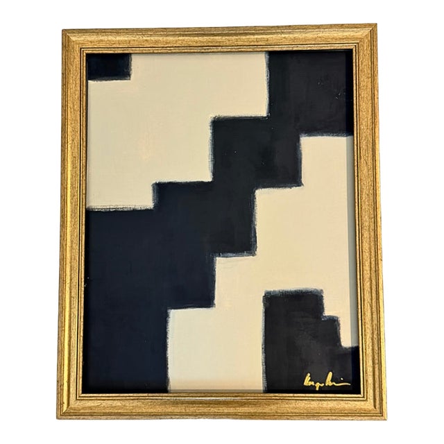 Contemporary Abstract Expressionist Painting by Bryan Boomershine Framed For Sale