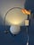 Vintage Space Age White Arc Wall Lamp from GEPO For Sale - Image 3 of 13