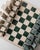 Vintage Marble Chess Set in Green and Beige Stone Chess, 1970s, Set of 33 For Sale - Image 10 of 17
