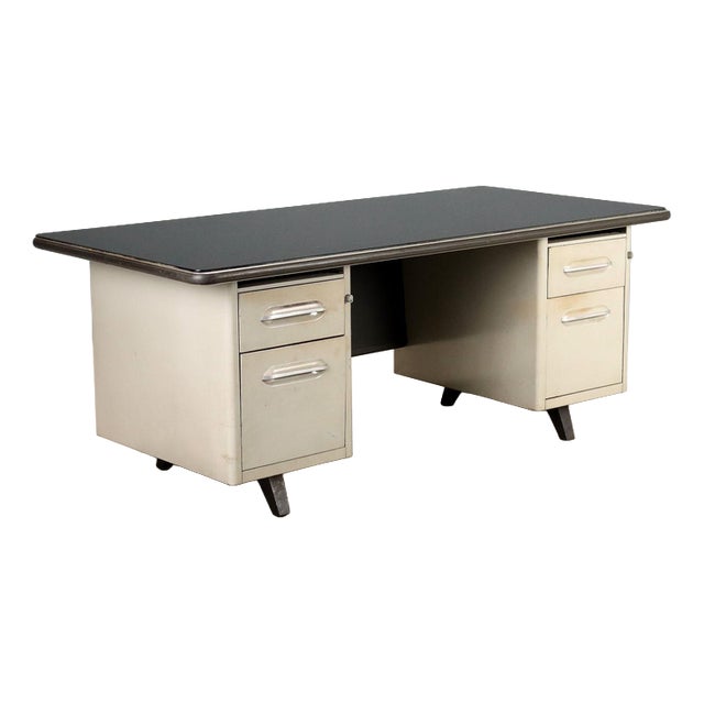 Mid-Century Metal Desk, 1960s For Sale