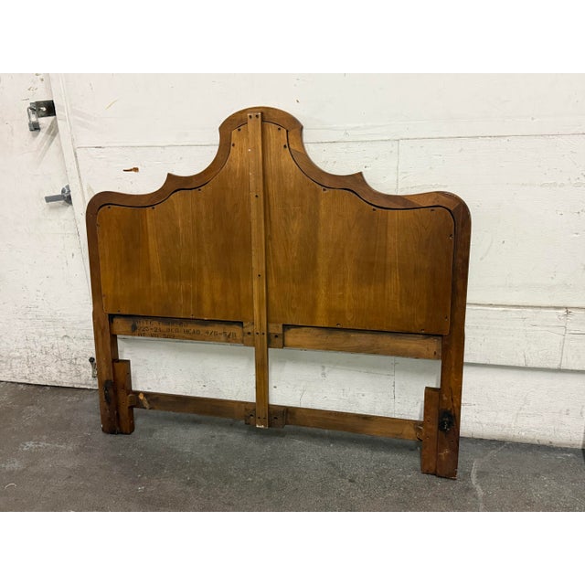 Queen Size Phyllis Andrade for White Furniture Company Chinoiserie Headboard, Vintage For Sale - Image 11 of 12