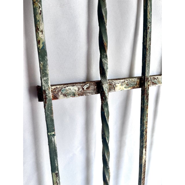 Vintage Wrought Iron Gate For Sale - Image 16 of 17