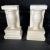 Mid 19th Century Pair of Neo-Grec Marble Urn Architectural Accents For Sale - Image 6 of 6