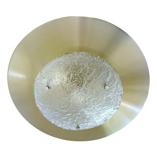 Large Space Age Murano Glass Light from Honsel, 1960s For Sale