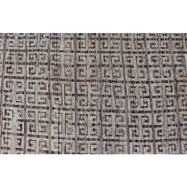 Textile Modern Khotan Wool Rug in Brown by Keivan Woven Arts 10'8 X 14'2 For Sale - Image 7 of 11