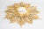 Rustic European Vintage French Giltwood Sunburst Convex Mirror, 1950s For Sale - Image 3 of 8