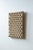 Striking geometric wall plaque made from plaster. By unknown designer and maker. Done sometime around the early 20th...