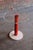 1970s Vintage Post-Modern Glass, Metal and Travertine Drinks Side Table, Italy, 1970s For Sale - Image 5 of 18