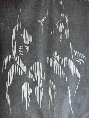 Gerald Anthony Coles Two Seated Figures 1958