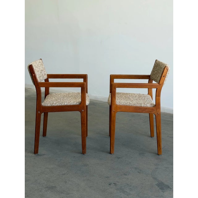 Vintage Danish Modern Dining Chairs - Set of 4 For Sale - Image 4 of 13