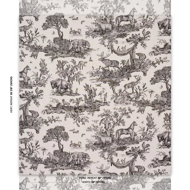 Inspired by an 18th-century Jean-Baptiste Huet toile in our archive and based on artwork hand-drawn in our studio, Western...