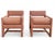 Apricot 1960s Vintage Mid-Century Modern Parsons Chairs - Set of 2 For Sale - Image 8 of 9