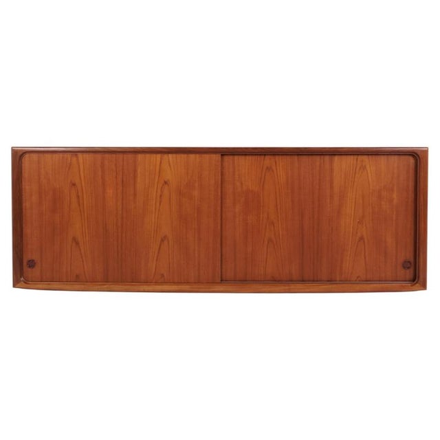 Teak Sideboard with Sliding Doors by Edmund Jørgensen, 1960s For Sale - Image 15 of 15