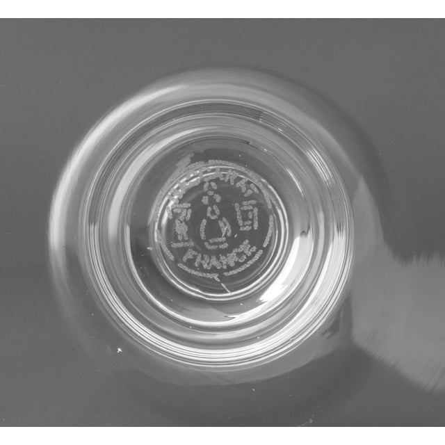 Late 20th Century Baccarat Crystal "Sevigne" Champagne Glasses, 5 For Sale - Image 5 of 5