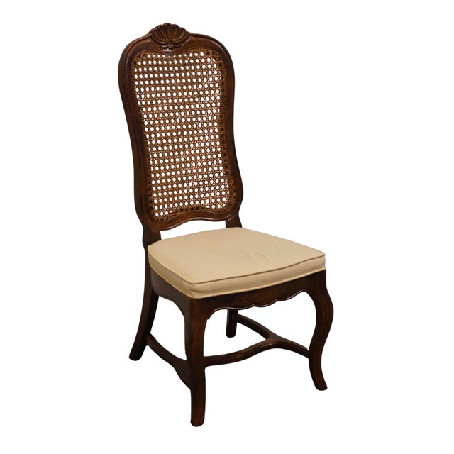 HIGH END Country French Provincial Cane Back Dining Side Chair Cannot identify manufacturer, but comparable in quality to...