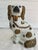 Wonderful example of Victorian era earthenware ceramic Mantel or Fireplace Dog. Made in Staffordshire, England These...