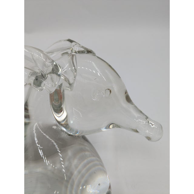 Mid 20th Century Hand-Blown Modern Glass Horse Head For Sale In Atlanta - Image 6 of 12