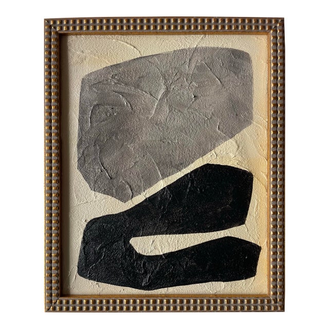 2025 "Accordo" Abstract Minimalist Painting on Canvas by Artist r.k. Red For Sale