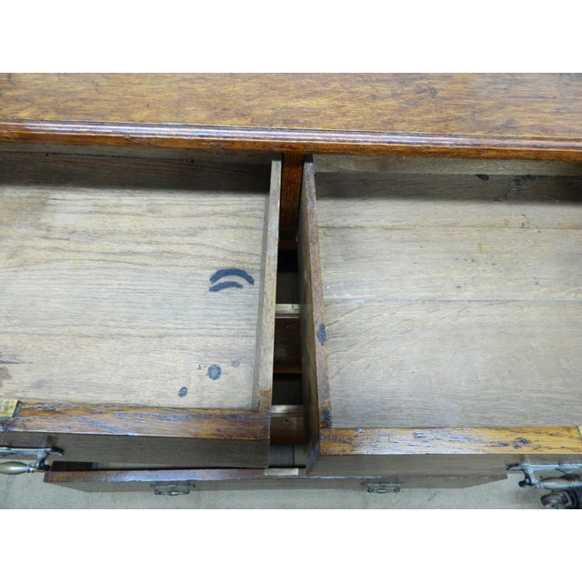 Victorian Oak Chest of Drawers For Sale - Image 13 of 18