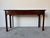 Vintage Harden Chippendale-Style Mahogany Three-Drawer Console Table For Sale - Image 4 of 12