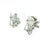 Art Deco Platinum and 3.00 Carat Diamond Spray Earrings, Pair For Sale - Image 4 of 13