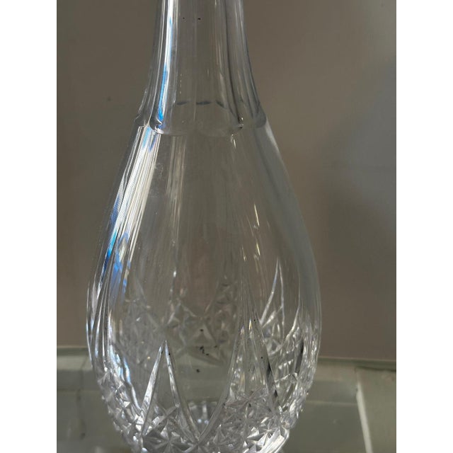 Crystal Apron Wine Decanter from Baccarat, 1936 For Sale - Image 3 of 15