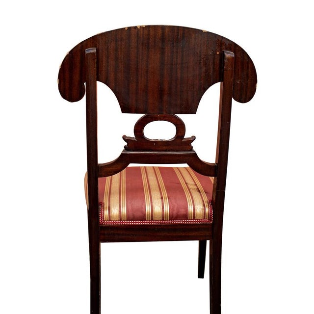 19th Century Biedermeier Chairs, Set of 4 For Sale - Image 5 of 8