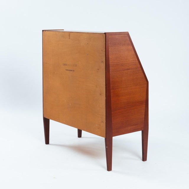 Vintage Model 63 Secretaire in Teak by Kai Kristiansen, 1960s For Sale - Image 13 of 18