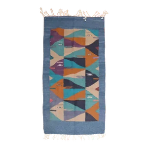 Late 20th Century Peruvian Fish Textile