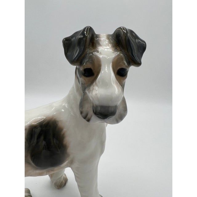 1920s 1920s Dahl Jensen Wire Haired Fox Terrier For Sale - Image 5 of 7