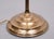 Classic Brass Floor Lamp with Curved Neck, 1950s For Sale - Image 9 of 11